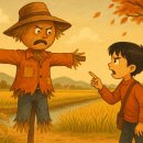 ＜SCARECROW II＞ 리뷰가 있는 허수아비 - 윤동재 시인의 ＜허수아비＞ 이미지