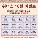 ★＜위너스 10월 이벤트＞ 라틴&모던 12개단체반 총55회 [10종목 완성반] 25만원!★ 이미지