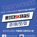 용인대 SK 태권도 이미지