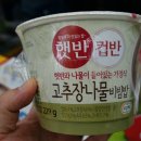 밥보다 더 맛있는 밥 이라고 광고는 햇반컵반 시식기 이미지