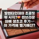 생초 | 발렌타인데이 초콜릿 뭐 사지?💝 텐브라운 파베 생초코 후기… 이 가격에 벨기에산?