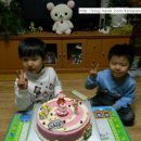 (32) 코코몽 캐릭터 아동복 입고 코코몽 케익으로 생일 축하해요^^