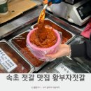 숟갈옆에젓갈 | 속초 젓갈 맛집 갈치속젓 오징어젓갈 황부자젓갈