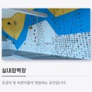 국제클라이밍센터 암벽장 | 국제클라이밍센터 실내 암벽장 임시 운영 안내