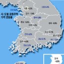 과천 -21.5%로 가장 많이 떨어지고… 서울 강북은 상승 이미지