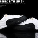 [품절]조던12 로우 택시 GS AIR JORDAN 12 RETRO LOW GS 308305 110 이미지