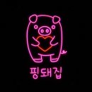 데스크리움] 네온 크리트 주문 제작 후기_ 핑돼집+돼지캐릭터