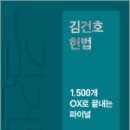 2023 김건호 헌법 1,500개 OX로 끝내는 파이널, 김건호, 메가스터디교육 이미지