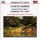 Samuel Barber - Symphony No.1 in E Minor Op. 9 (교향곡 제1번 E단조 op.9) ~ Royal Scottish National Orchestra(Marin Alsop, Cond) 이미지