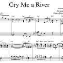 재즈 피아노 . 'Cry Me a River' . 악보 재즈 발라드 | 솔로 피아노 | Acoustic Ballad 이미지