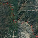 신백두대간 2차 남진3구간(48km) 이미지