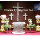 구로 순복음 교회 부활절 장식...^^ 이미지