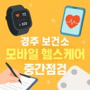 경주시 보건소 | 경주보건소 모바일 헬스케어 중간점검 후기
