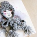 텍스타일 아트 이미지