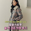 블루무드 | 제로스트릿 울 맥 코트 착용 후기｜프렌치 무드 담긴 블루 컬러 감성