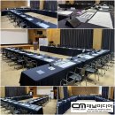 구즈넥 델리게이션 회의용마이크 대여 임대 렌탈 임차 설치운영 / 남해 엘림마리나 앤 리조트에서 진행되는 회의 이미지