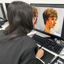 태블릿PC 디지털 드로잉 이미지