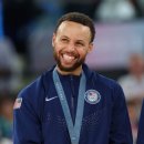 역사상 NBA 우승+MVP+파이널 MVP+올림픽 금메달을 딴 9번째 선수가 된 스테픈 커리 이미지