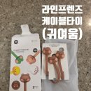 타이프렌즈 | 엘라고 라인프렌즈 미니니 마그네틱 케이블 타이 브니니 후기｜귀여운데 실용성까지 챙긴 케이블 정리템