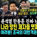 조국 출마 선언, 윤석열 난리났다 이미지