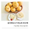 화산농원 | 가을 제철 과일선물 홍천배듀오가족농원 화산배 과일세트