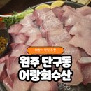 세븐일레븐 원주천매사거리점 | 원주 단구동 어랑회수산 대방어 맛집 추천 스끼다시 좋은 횟집
