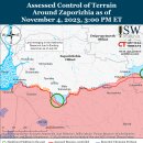 러시아 공격 캠페인 평가, 2023년 11월 4일(우크라이나 전황) 이미지