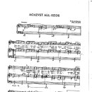 Phil Collins / Against all odds 악보 이미지