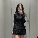 트랙3 | 아디다스 아디컬러 슬림 니트 트랙탑 후기｜3 스트라이프 블랙 M 착용 리뷰