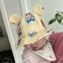 <b>베베드</b>피노 “로즈라팡 베이비선캡” 5개월 아기 착용