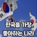 한국을 좋아하는 외국 나라 순위 이미지