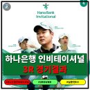 (주)선두 | 하나은행 인비테이셔널 3라운드 경기결과 - 김성현 한타차 선두, 국내 복귀후 첫우승 나올까?
