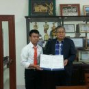 2015년.라오스국립대학교 건축학과 장학금전달식 이미지