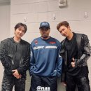 RM·슈가, 나스와 나란히…BTS 월드투어서 만난 힙합 레전드 힙합 아티스트 나스와의 만남 이미지