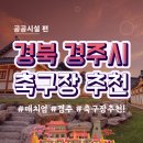외동생활체육공원 축구장 이미지