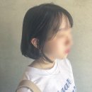 단발머리 이미지