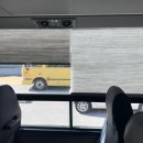 정선초등학교 | [ 차량용 커튼 블라인드 추천 ] 강원도 정선초등학교 통학버스 에어로타운 차량 블라인드 - 허니콤...