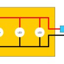 LED 조명 배선 질문드립니다. 이미지