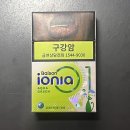 레종 이오니아 아쿠아 그린 0.1미리 연초 담배 후기