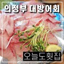 의정부 민락동 오늘도횟집 대방어회 맛집 매운탕 점심특선 초밥까지