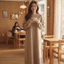 제이플로우 | 1분 완성 겨울 코디: 제이플로우 울 롱 니트 원피스 솔직 후기