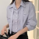 썸씽엘스 에일타이스트라이프셔츠 이미지