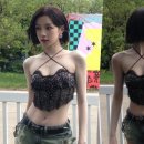 우기, 활동 끝나면 밥 좀 먹어야겠네…마른 팔다리 비하인드 컷을 공개하며 눈부신 자태 이미지
