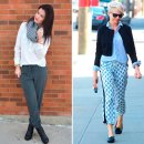 재미있는 패션 트렌드와 스타일링 이미지