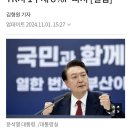 윤대통령 지지율 19%, 모든 계층서 부정적 20241102 조선 外 이미지