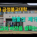 범어사 금정불교대학 염불선 제1강 『불교의 비전』을 설하는 뜻 이미지