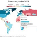 2024년 세계 민주주의 지수 이미지