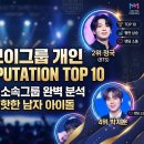 2026 보이그룹 개인 브랜드평판 TOP 10 (인기 이유·소속사 완벽 정리