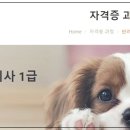 반려동물관리사 자격증 과정 이미지