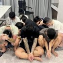 캄보디아 포놈펜에서 잡힌 한국인 피의자들 이미지
